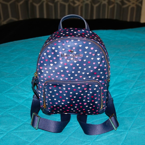 NWOT Kate Spade Small Lips Backpack main image 4